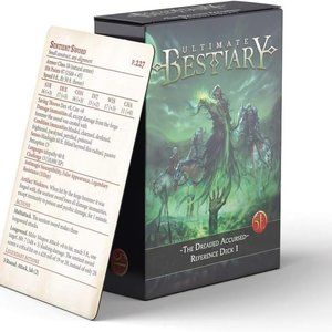 Dungeons‎ and Dragons 5th Edition Dreaded Accursed: Reference Decks 1 & 2